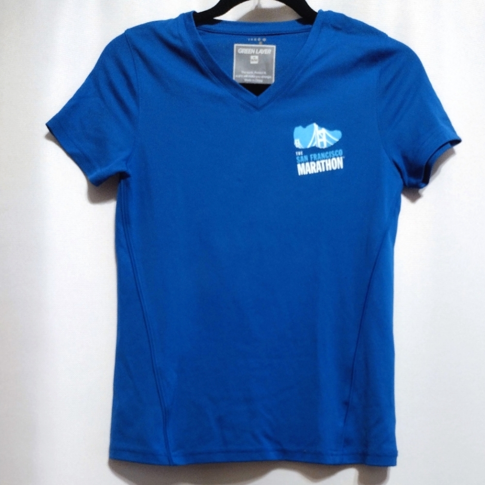 NWOT The San Francisco Marathon Short Sleeve Top